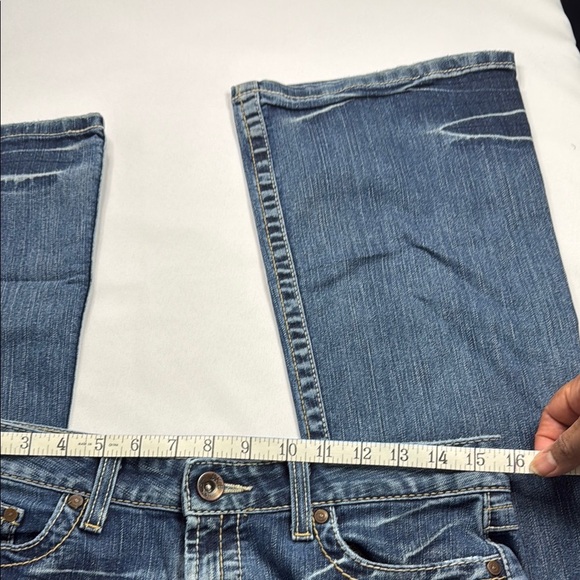 BKE Women's Boot Cut Jeans in Classic Blue - Picture 6 of 8